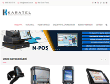 Tablet Screenshot of karatel.com.tr